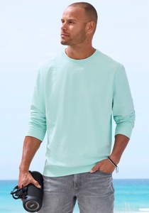 John Devin Langarmshirt in Struktur-Qualität und in modischen Farben