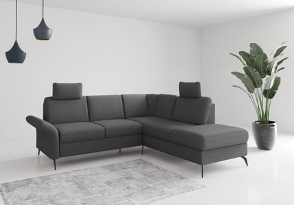 Home affaire Ecksofa »Rochelle«, wahlweise mit Bettfunktion, Bettkasten und Armteilverstellung