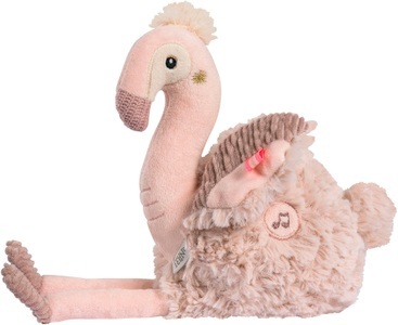Fehn Kuscheltier »Lazy, Crazy & Pink, Einschlafhilfe Flamingo«