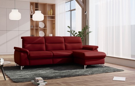 SCHÖNER WOHNEN LAMINAT, SCHÖNER WOHNEN LAMINAT Ecksofa, wahlweise mit motorischer Relaxfunktion, sit&more Ecksofa »Astoria L-Form«, wahlweise mit motorischer Relaxfunktion