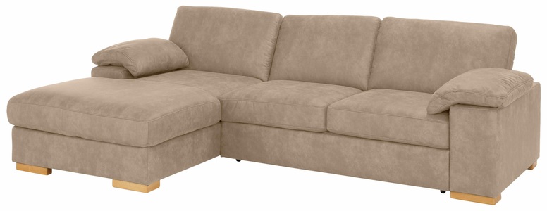 Home affaire Ecksofa »Ventura«, wahlweise mit Bettfunktion und Bettfunktion/Bettkasten