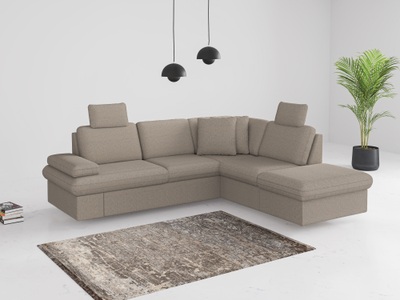 sit&more Ecksofa »Moreno«, mit Armteilverstellung,wahlweise mit Bettfunktion