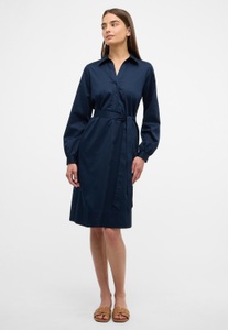 ETERNA Mode GmbH, Blusenkleid in navy unifarben, Blusenkleid in navy unifarben