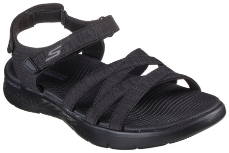 Skechers, Skechers Sandale »GO WALK FLEX SANDAL-SUNSHINE«, mit praktischem Klettverschluss, 