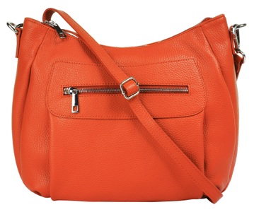 SAMANTHA LOOK, Samantha Look Umhängetasche, Samantha Look Umhängetasche, echt Leder, Made in Italy