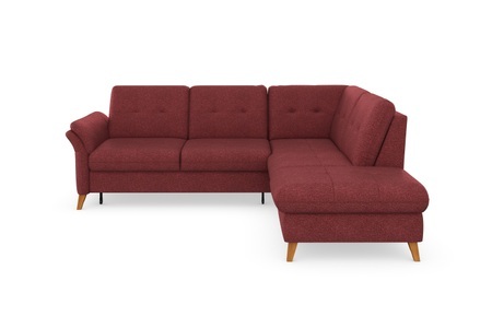 sit&more Ecksofa »Göteborg«, inklusive Sitztiefenverstellung und Federkern, wahlweise mit Bettfunktion und Bettkasten