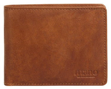 MANO, MANO Geldbörse »DON PIETRO«, 2fach klappbar, MANO Geldbörse »DON PIETRO«, echt Leder