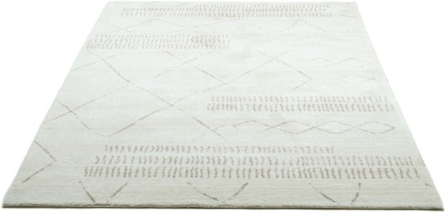 GINO FALCONE, Gino Falcone Teppich »Durlesti 4927«, rechteckig, Kurzflor, modernes Rauten Design, Boho, Wohnzimmer, Esszimmer, Gino Falcone Teppich »Durlesti 4927«, rechteckig, 13 mm Höhe, Kurzflor, modernes Rauten Design, Boho, Wohnzimmer, Esszimmer