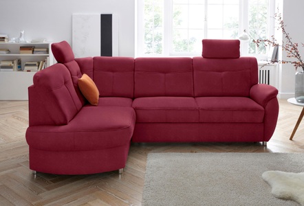 SIT&MORE, sit&more Ecksofa, sit&more Ecksofa »Sonoma L-Form«, wahlweise mit Bettfunktion und Bettkasten