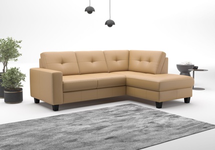 PLACES OF STYLE Ecksofa »Varese« wahlweise mit Bettfunktion und Bettkasten