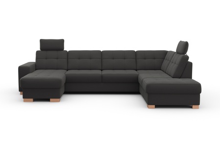 SIT&MORE, sit&more Wohnlandschaft, wahlweise mit Bettfunktion und Bettkasten, sit&more Wohnlandschaft »Quincy U-Form«, wahlweise mit Bettfunktion und Bettkasten