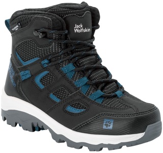 Jack Wolfskin, Jack Wolfskin Wasserdichte Wanderschuhe Kinder Vojo Texapore Mid Kids 32 phantom phantom, 