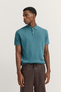bugatti Poloshirt, in feiner Strickstruktur