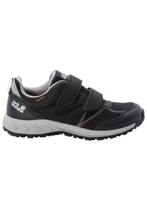 Jack Wolfskin, Jack Wolfskin Wasserdichter multifunktionaler Wanderschuh Kinder Woodland Texapore Low VC Kids 31 grau phantom / grey, Jack Wolfskin Wasserdichte Wanderschuhe Kinder Woodland Texapore Low VC Kids 31 phantom / grey phantom / grey