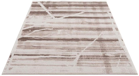 Carpet City, Carpet City Teppich »Moda«, rechteckig, 11 mm Höhe, Kurzflor, Modern, Streifen-Muster, Wohnzimmer, Carpet City Teppich »Moda«, rechteckig, 11 mm Höhe, Kurzflor, Streifen-Muster, Weicher Flor