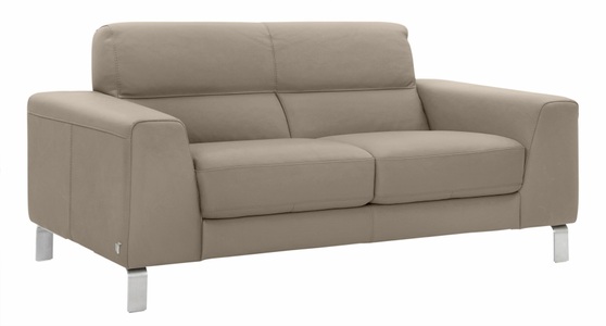 CALIA ITALIA, CALIA ITALIA 2,5-Sitzer »Simon«, in zwei Lederqualitäten, CALIA ITALIA 2,5-Sitzer »Simon, hoher Sitzkomfort, modern und elegant, italienisches Designsofa« in zwei Lederqualitäten