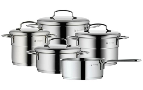 Wmf, WMF Kochtopf »Mini 5-teilig«, WMF Kochtopf-Set Mini 5-teilig