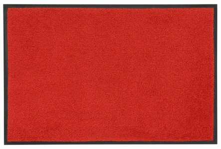 wash+dry, wash+dry, wash+dry by Kleen-Tex Fussmatte »Rot Fussmatte«, quadratisch, - mm Höhe