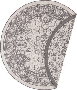 Freundin home collection, freundin Home Collection Teppich »Jole«, rund, 5 mm Höhe, In-und Outdoor geeignet, Mandala, Wohnzimmer, Balkon, Terrasse, Garten, Pflegeleicht, Flachgewebe, Wendbar, freundin Home Collection Teppich »Jole«, rund, 5 mm Höhe, In-und Outdoor geeignet, Mandala, Pflegeleicht, Flachgewebe, Wendbar