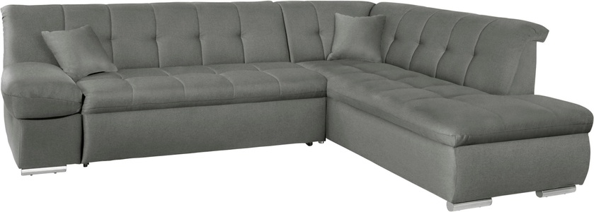 DOMO collection, DOMO collection Ecksofa, DOMO collection Ecksofa »Mona L-Form bequem und komfortabel, Breite 271cm, L-Form« wahlweise mit Bett- und Armlehnfunktion