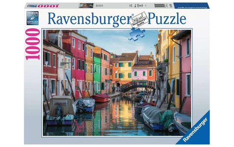Ravensburger, Puzzle Burano in Italien, Ravensburger Puzzle »Burano in Italien«, (1000 tlg.)