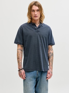JACK & JONES, Jack & Jones Poloshirt "JPRBLUWILL SS WASH POLO SN" Baumwolle, regular fit