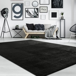 PACO HOME, Paco Home Teppich »Cadiz 630«, rechteckig, 18 mm Höhe, Kurzflor, Uni-Farben, besonders weich, ideal im Wohnzimmer & Schlafzimmer, Paco Home Teppich »Cadiz 630«, rechteckig, 14 mm Höhe, Uni-Farben, besonders weich, waschbar, auch als Läufer erhältlich