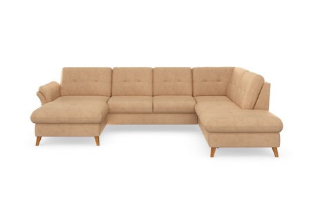 sit&more Wohnlandschaft »Göteborg«, inklusive Sitztiefenverstellung und Federkern, wahlweise mit Bettfunktion und Bettkasten