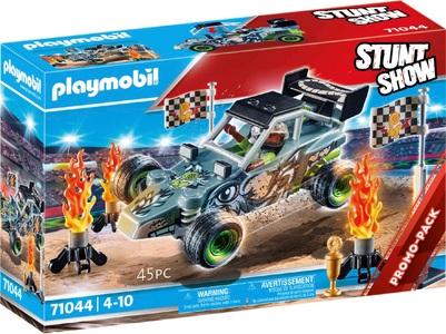 PLAYMOBIL, 71044 Stuntshow Racer, Konstruktionsspielzeug, Playmobil® Konstruktions-Spielset »Stuntshow Racer (71044), Stuntshow«, (45 St.), Made in Europe