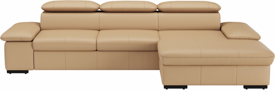 SIT&MORE, sit&more Ecksofa »Alcudia L-Form«, wahlweise mit Bettfunktion
