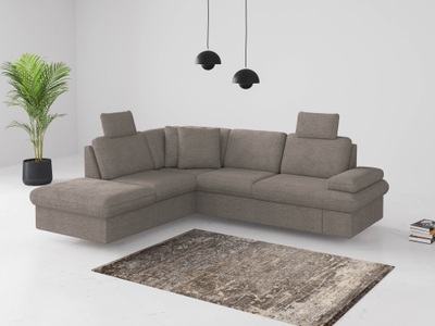 sit&more Ecksofa »Moreno«, mit Armteilverstellung,wahlweise mit Bettfunktion