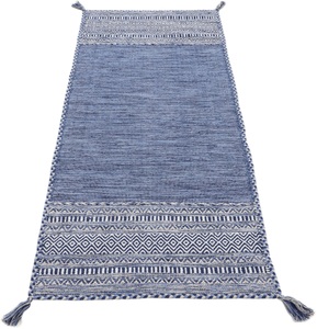 Läufer, »Kelim Azizi«, carpetfine, rechteckig, Höhe 5 mm, handgewebt