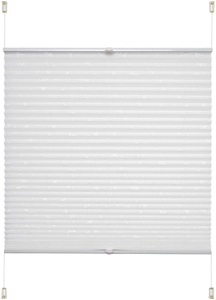 HOME AFFAIRE, Plissee, »Ranke«, Home affaire, Lichtschutz, ohne Bohren, verspannt, Liedeco Plissee »Klemmfix-Plissee Ranke grau«, Lichtschutz, ohne Bohren, verspannt, Klemmfix-Plisse mit floralem Druck