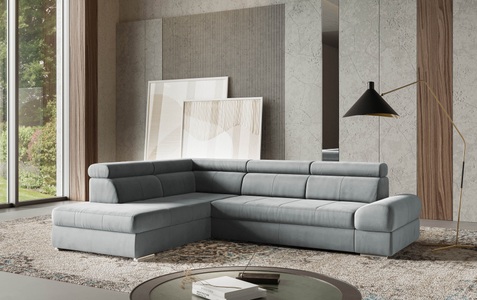 sit&more Ecksofa »Broadway L-Form«, mit verstellbaren Kopfteilen, wahlweise mit Bettfunktion