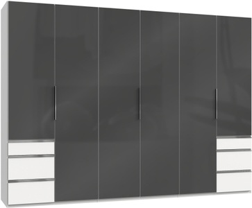 fresh to go, Fresh To Go Kleiderschrank »Level«, mit Glastüren, Wimex Kleiderschrank »Level by fresh to go«, mit vollflächigen Glastüren