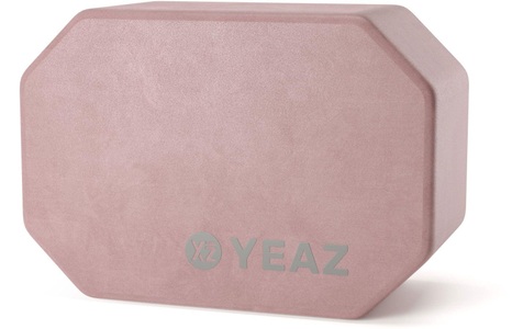 Yeaz, Spirit Yoga Block - Velvet Glow Unisex Pink ONE SIZE, YEAZ - SPIRIT Yoga Block - velvet glow, One Size, Pink