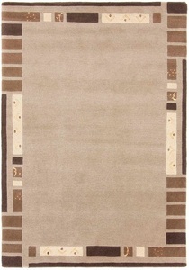 carpetfine, carpetfine Wollteppich »Nepal Jaipur«, rechteckig, 20 mm Höhe, reine Wolle, handgeknüpft, Wohnzimmer, carpetfine Wollteppich »Nepal Jaipur«, rechteckig, 20 mm Höhe, reine Wolle, handgeknüpft, Wohnzimmer