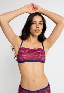 LSCN by LASCANA Bustier, mit glänzendem Bündchen