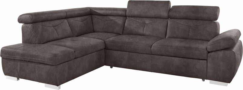 exxpo - sofa fashion, exxpo - sofa fashion Ecksofa, wahlweise mit Bettfunktion und Bettklasten