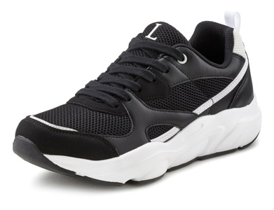 Lascana, LASCANA Sneaker, mit ultraleichter Chunky-Sohle in toller Farbkombination, LASCANA Sneaker, mit ultraleichter Chunky-Sohle, Schnürhalbschuh, Freizeitschuh