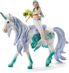 Schleich, Schleich® Spielfigur »bayala, Meerjungfrau auf Meereseinhorn (42509)«, Schleich® Spielfigur »bayala Meer«