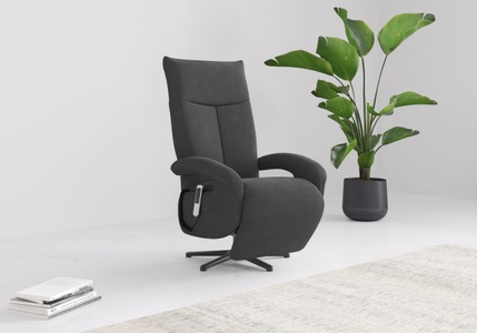 Sit & More, sit&more TV-Sessel "TV Dance" wahlweise manuell oder elektrischer Funktion mit Akku