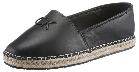 Calvin Klein, Calvin Klein Espadrille »ELDA 9L *I«, mit Bast umrahmender Laufsohle, 