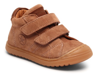 bisgaard, Bisgaard Lauflernschuh, mit abgepolstertem Schaftrand, Lauflern-Halbschuhe THOR V in taupe