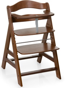 Hauck, HAUCK Hochstuhl Alpha+ walnut, Hauck Hochstuhl »Alpha+«, ab 6 Monaten