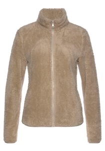 TOM TAILOR POLO TEAM, TOM TAILOR Polo Team Cardigan, aus kuscheligem Fellimitat - NEUE KOLLEKTION, 
