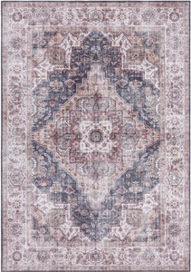 NOURISTAN, Teppich, »Sylla«, NOURISTAN, rechteckig, Höhe 5 mm, maschinell gewebt, NORTHRUGS Teppich »Sylla«, rechteckig, 5 mm Höhe, Orientalisch, Läufer, Vintage, Wohnzimmer, Schlafzimmer, Esszimmer