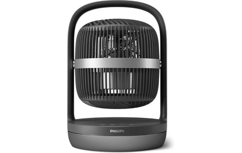 Philips, Philips Tischventilator 3000 Automatische Rotation 3 Einstellungen, Philips CX3050/01 Tischventilator Schwarz