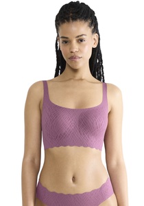 sloggi Bustier »ZERO Feel Bliss«, Stretch-Spitze, herausnehmbare Pads, bequem