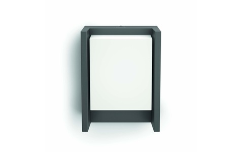 Philips Lighting, Philips myGarden Arbour anthrazit Wandleuchte (4,5W), Philips Aussen-Wandleuchte »myGarden Arbour 22 cm«